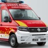 Véhicule d’urgence : véhicule de coordination pour brigade de pompiers 